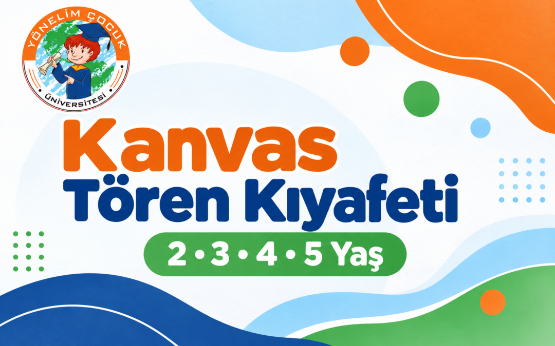 Kanvas Tören Kıyafeti — 2, 3, 4, 5 yaş